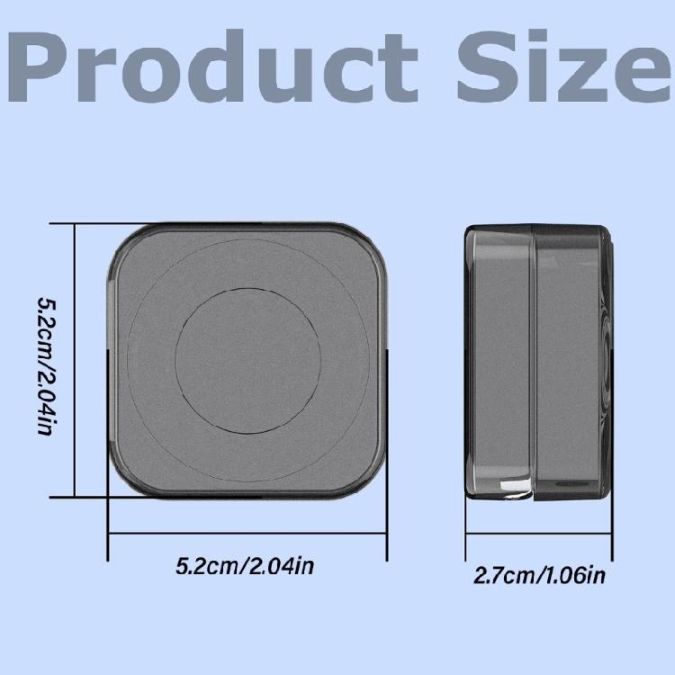 Charging Case Protective TPU Cover for Fitness Rings Health Rings Wireless Charging Case Charger Box Housing