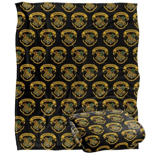 Harry Potter Hogwarts Repeat Print Blanket