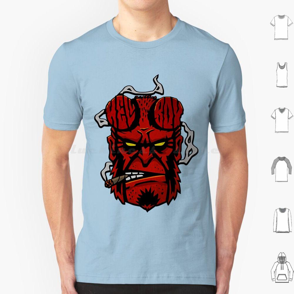 Hellboy T Shirt Cotton Men Women DIY Print Hellboy Comic Books Comics Halloween Hellboy 2 Hellboyanimated Hellboy Comic S