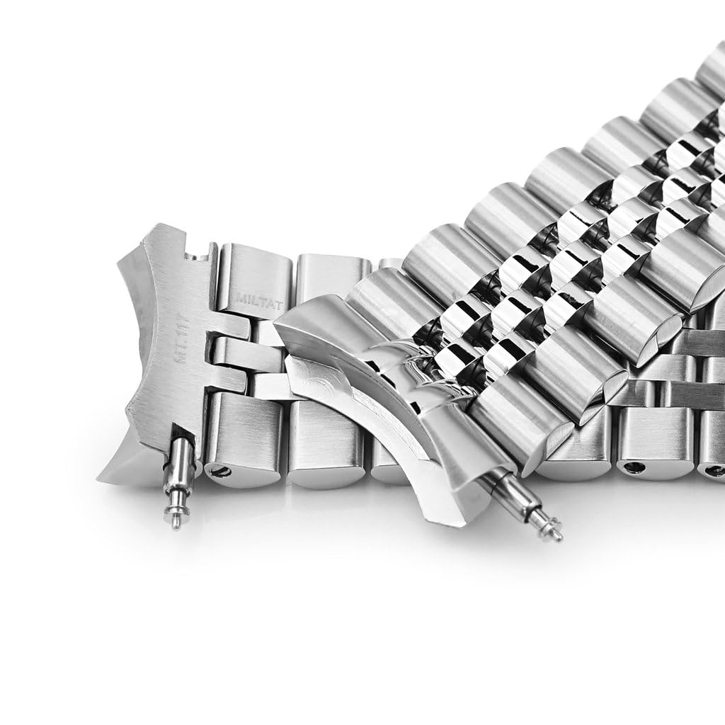 22mm Metal Watch Band Jubilee Bracelet for Seiko 5 Sports GMT SBSC001 and Others