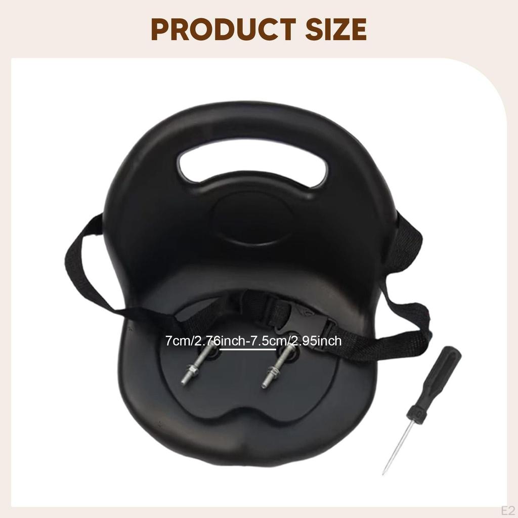 Kids Tricycle Seat Lightweight Comfortable High Back Fashion Backrest Saddle