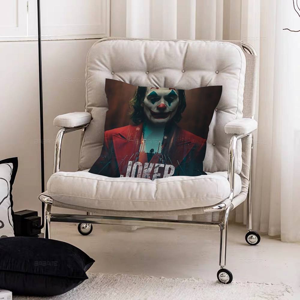 Thriller JJoker Cushion Cover Polyester Sofa Cushions Decorative Throw Pillows Home Decoration Pillowcover