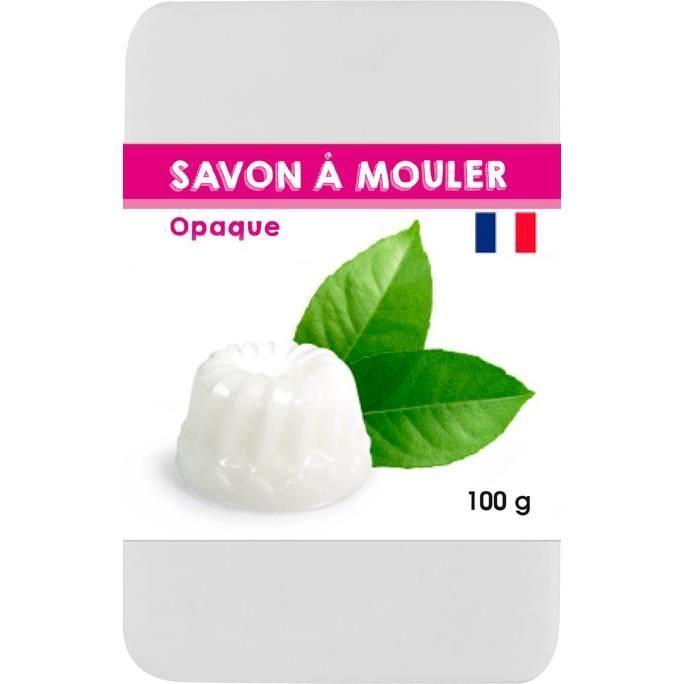 Savon à mouler - Graine créative - Opaque - 100 g - Prêt à l'emploi - Fond au micro-ondes