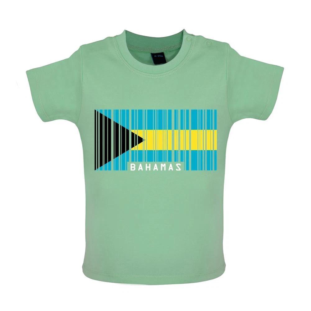 The Bahamas Flag - Baby Kids Boys Girls Unisex T-Shirt / Babygrow - Nassau Caribbean Country Travel 150