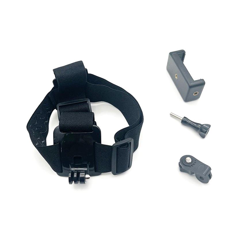 Head-Mounted Headband Bracket Adjustable Live Broadcast Mobile Phone Holder First-Person Perspective Fixed Bracket Gift