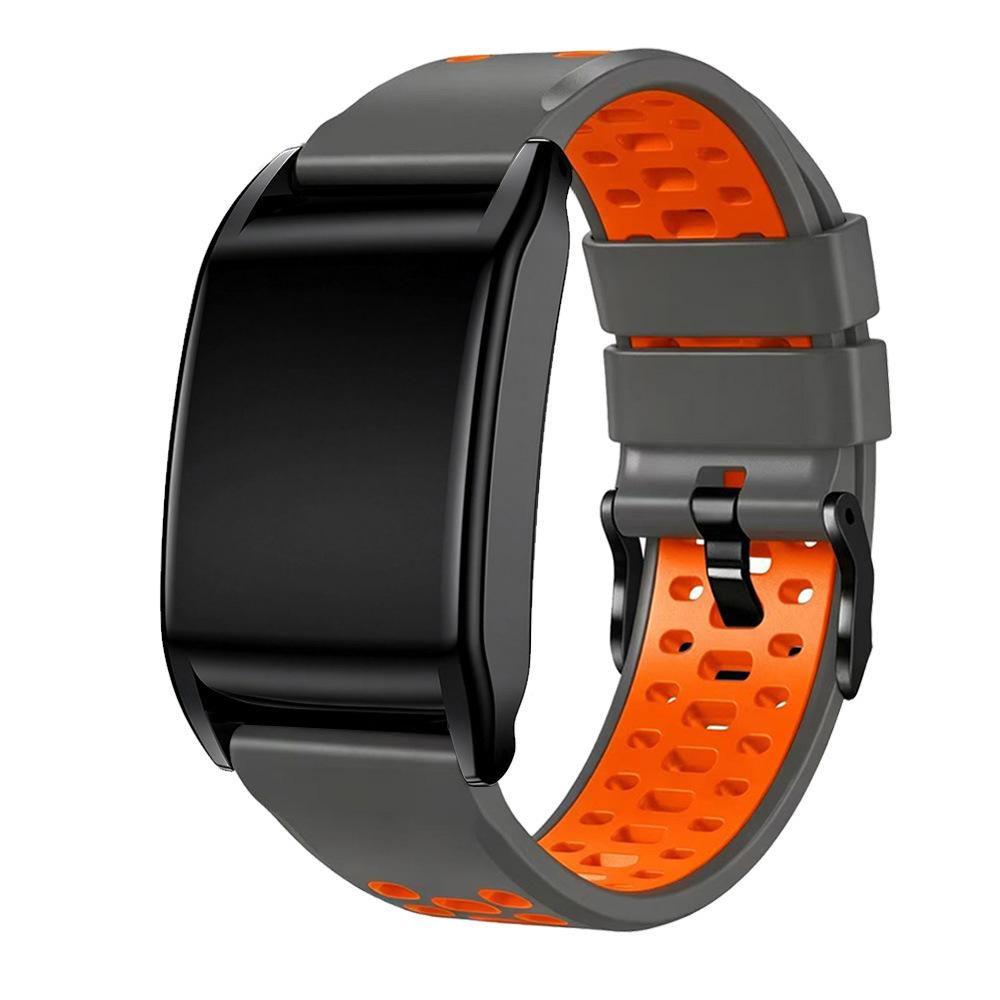 Měkký silikonový náhradní řemínek na zápěstí Kompatibilní s Whoop 5.0/MG Life Fitness Tracker Nastavitelný Odolný proti potu Sportovní