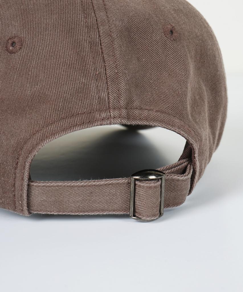 Vibrante Garment-Dyed Ball Cap - Brown