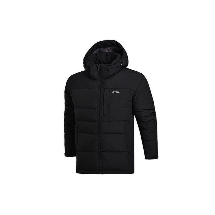 Мужская зимняя пуховая куртка Li Ning Черная AYMR255-1 S