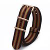 Rose Gold Buckle Nylon Watch Strap - Canvas Replacement for DW Watches