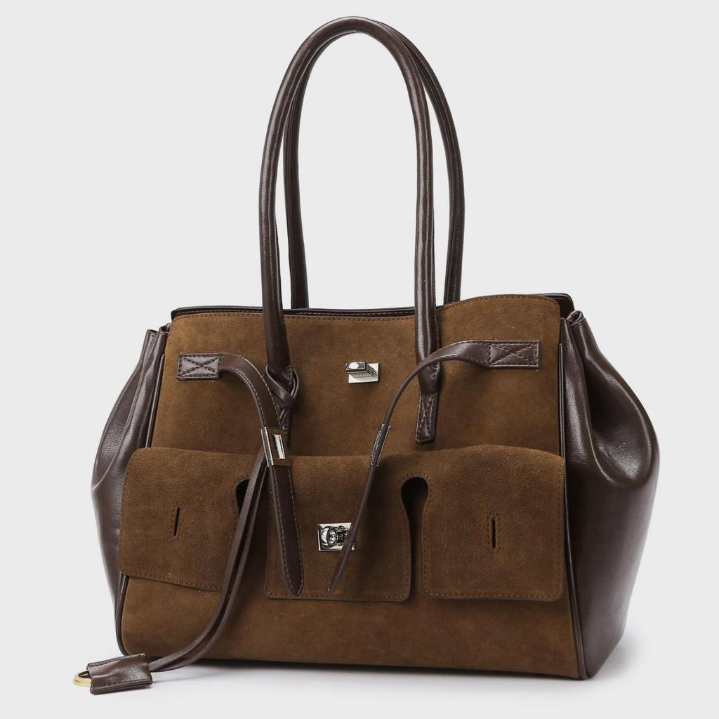 Tote Bag Matte Shoulder Bag Simple and Versatile Women's Handbag Large Capacity Tote Bag