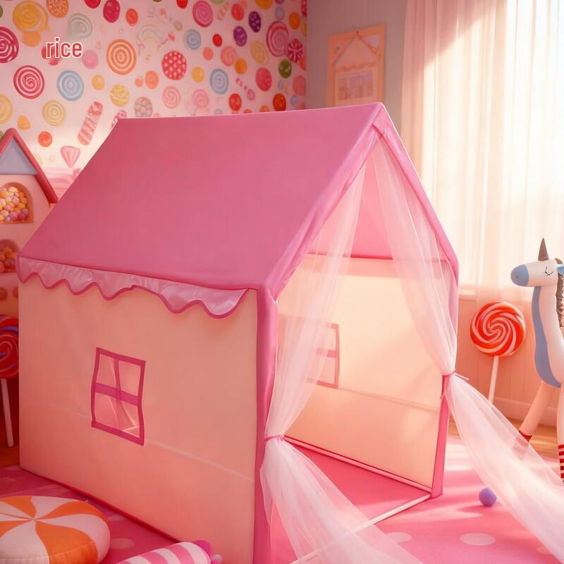 OEING Children's Mesh Castle Play Tent
