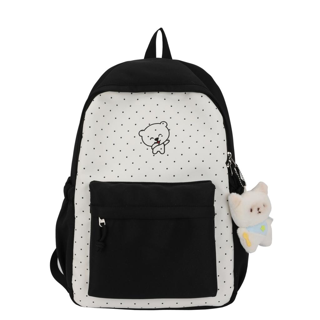 Schoolbag new Japanese ins style cute girl cartoon backpack student schoolbag large-capacity commuter anti-splashing backpack