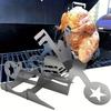 Estante para Pollo a la Parrilla con Forma de Lata de Cerveza de Motocicleta Acero Inoxidable Soporte para Pollo Biker Herramienta Divertida para Barbacoa Pollo Asado Caballero