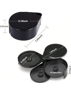 3-laags ABS Roterende Cocktail Kruidenbox, Bar Wijn Accessoires, Gemengde Zout en Suiker Doos, Bar Bartender Mixer Gereedschapskist
