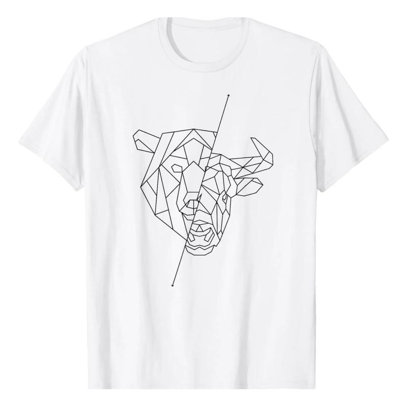 Camiseta Bear Bull Trading Trader Bitcoin Bull Market Invest S разноцветный