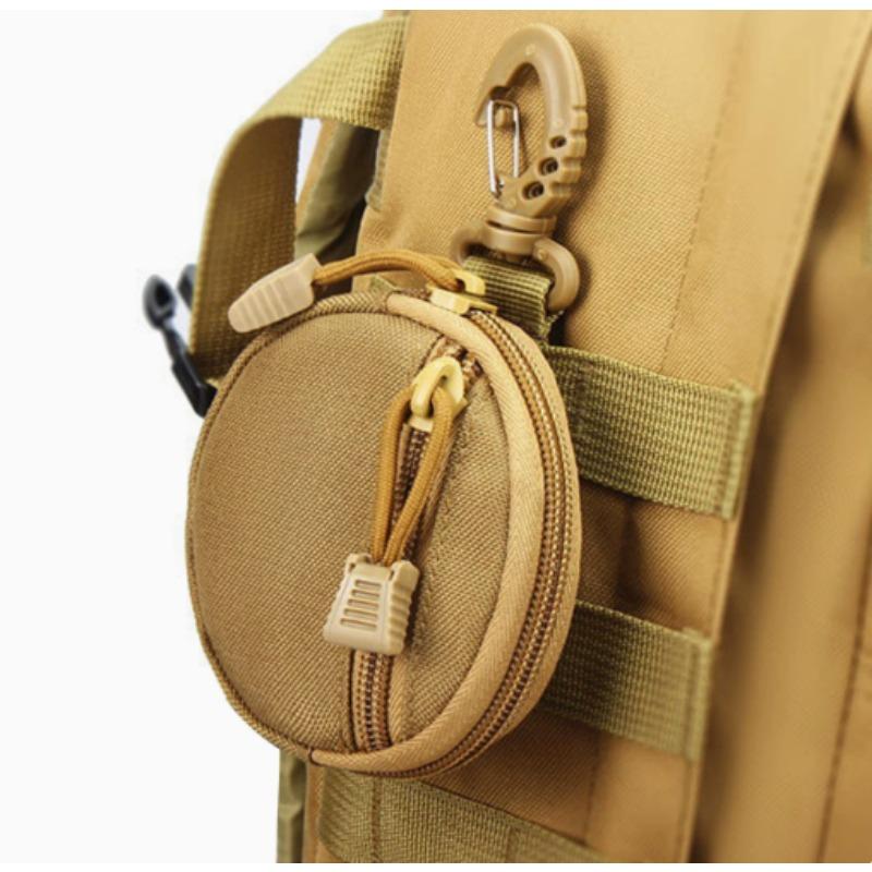 Outdoor sports circular key bag, headphones, USB flash drive, change storage, protection, small accessory bag