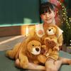 Cute Simulation Little Lion Doll Plush Toy Zoo Lion Doll Children Soothing Rag Doll Souvenir