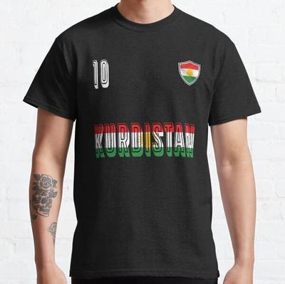 Kurdistan Sport Weihnachtsgeschenk Hergestellt in den USA T-Shirt S-3XL
