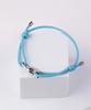 Pig&Hen Dunting Dean Bracelet - Summer Blue X Silver