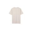 New Era Printed Logo Short Sleeve T-Shirt Unisex T-Shirts Beige 12147608