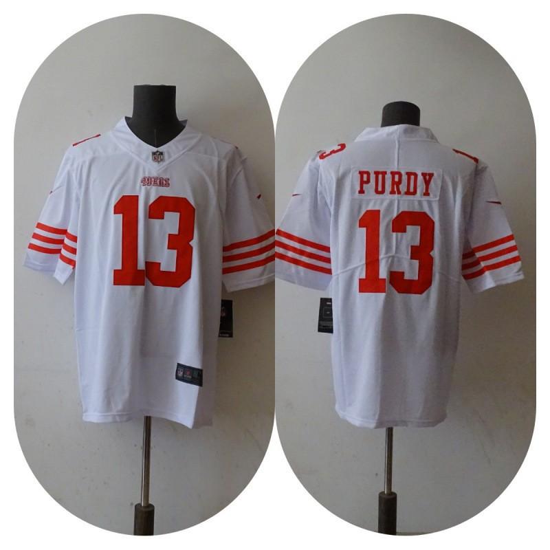 2026 NFL Short Sleeve Jersey San Francisco 49ers Embroidered Football