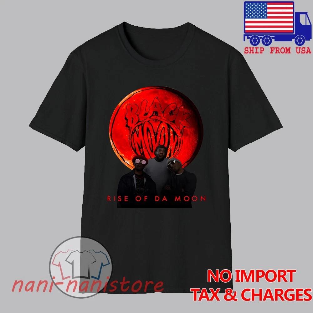 Black Moon Rise of The Moon Men s Black Size S-5XL 2XL