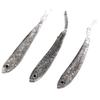10PCS 3D Fork Tail Fishing Seawater Baits Soft Rubber Fishing Baits Artificial Fishing Lures Baits Swimbait Durable