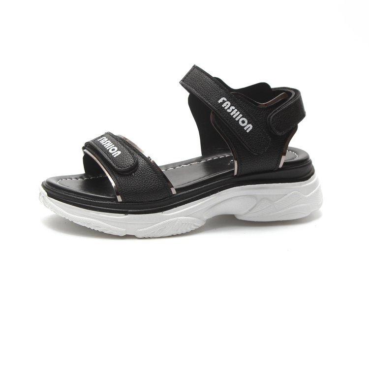 Sports Sandals Women's Summer New Flat-soled Beach Shoes Student Platform Muffin Versatile Casual Women's Shoes