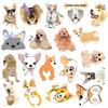50PCS Cute Cartoon Puppy Stickers: Waterproof Decorative Decals for Phone, Tablet, Laptop, and Refrigerator