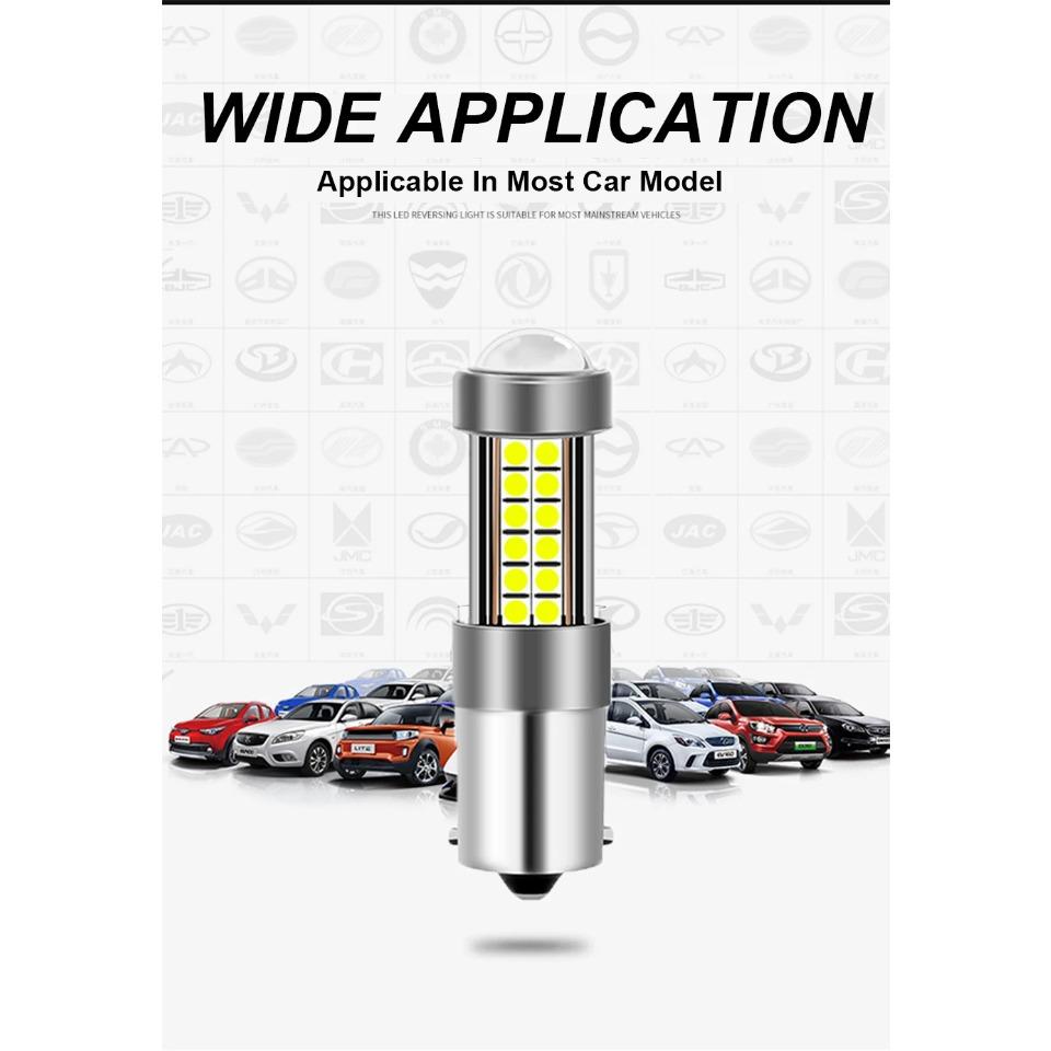 1Pcs Advanced P21W Led Car Light Bulb Ba15s 1156 Auto Signal Brake Reverse Lamp 54Smd 3030 12V White Drop Shipping Supported