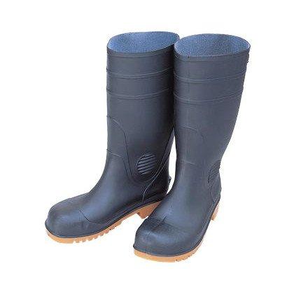 OKAMOTO ZODY Safety 01 Men s Steel Toe Cap Oil-Resistant Boots, Black, Size 27cm