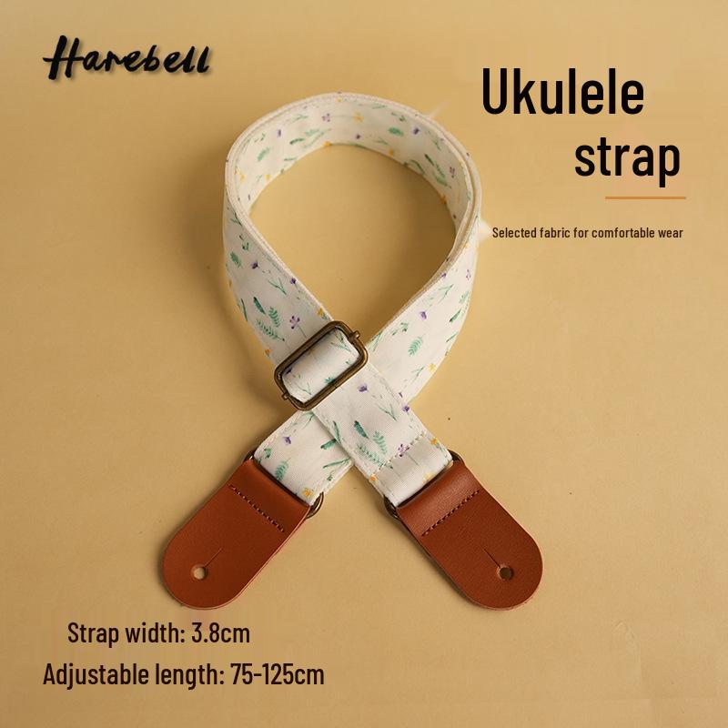 

Forest Style Comfortable 5cm Cotton Guitar Strap with Vertical Snowtop Floral Design PO-058 Snow Top Vertical Flower