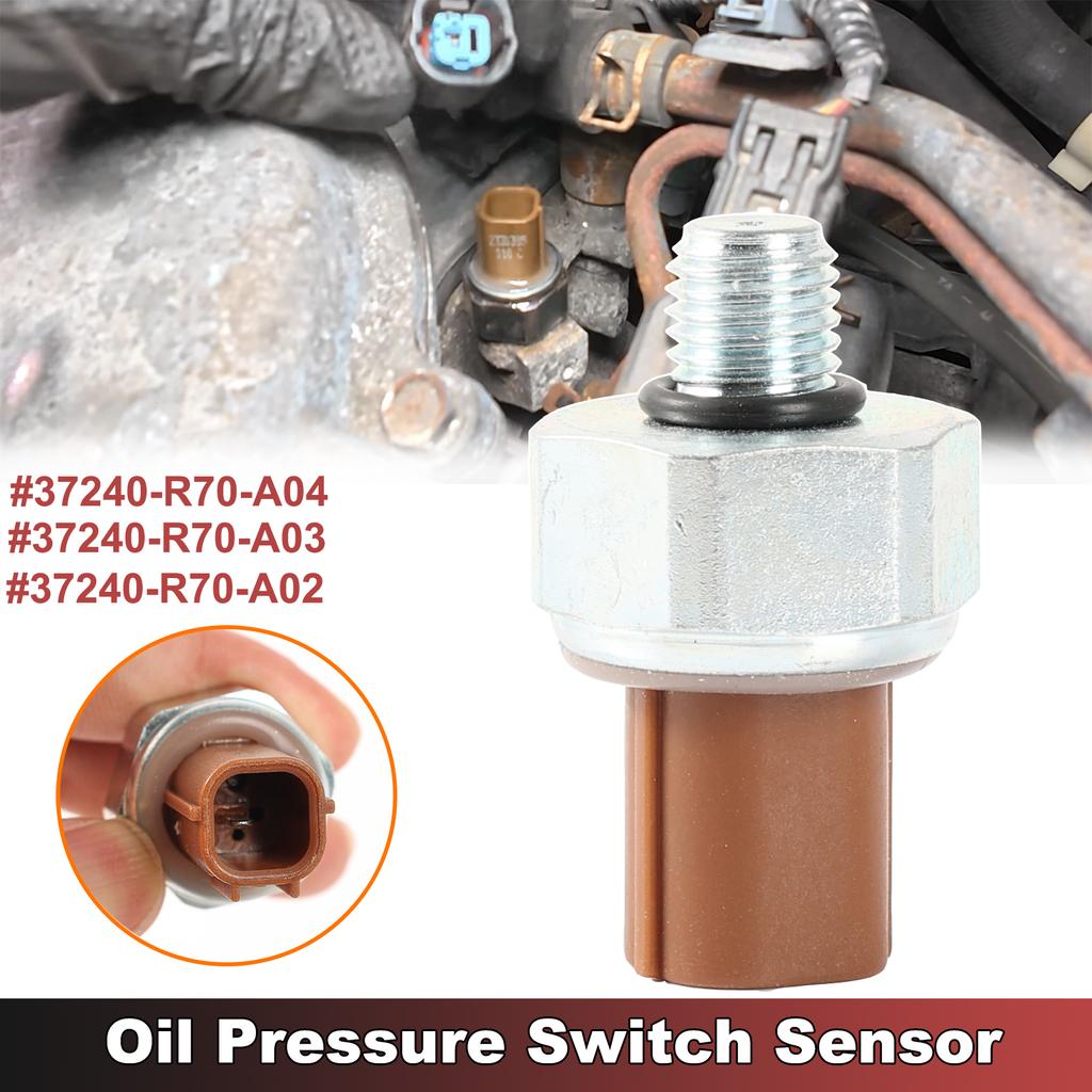 Oil Pressure Sender Switch Sensor 37240-R70-A04 For Honda Crosstour Passport Ridgeline Acura RDX TLX 2008 2009 2010 2011 2012 2013 2014 2015 2016-2019