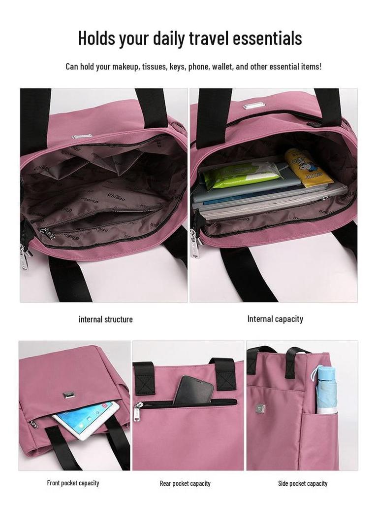 2025 Women's Lightweight Oxford Cloth Tote & Crossbody Bag 