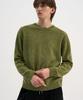 TRIP LE SENS [100% Wool] Pure Light Round Knit_Moss Green