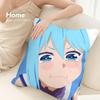 Nouă Husă de Pernă Anime K-Konosuba Decorativă pentru Canapea Acasă Imprimată pe Două Fețe Pernă Pătrată Plush pentru Aruncat Huse Decorative pentru Pernă