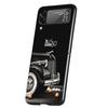 The Godfather TV Case Phone Cover for Samsung Galaxy Z Flip 6 5 4 3 5G ZFlip6 ZFlip5 ZFlip4 ZFlip3 Black Hard Trend Fundas