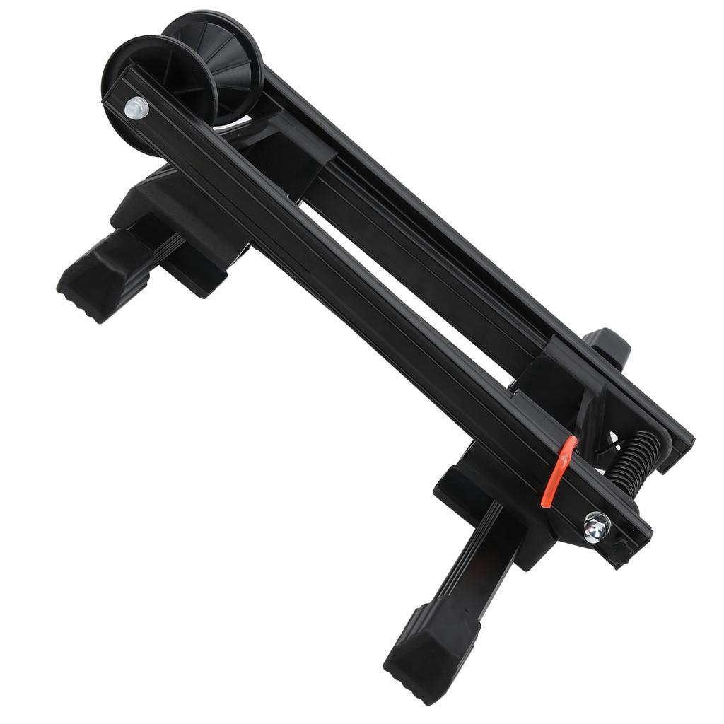 Bicycle Foldable Wheel Stand Holder Mountain Bike Floor Parking Rack Repair SupportBlack