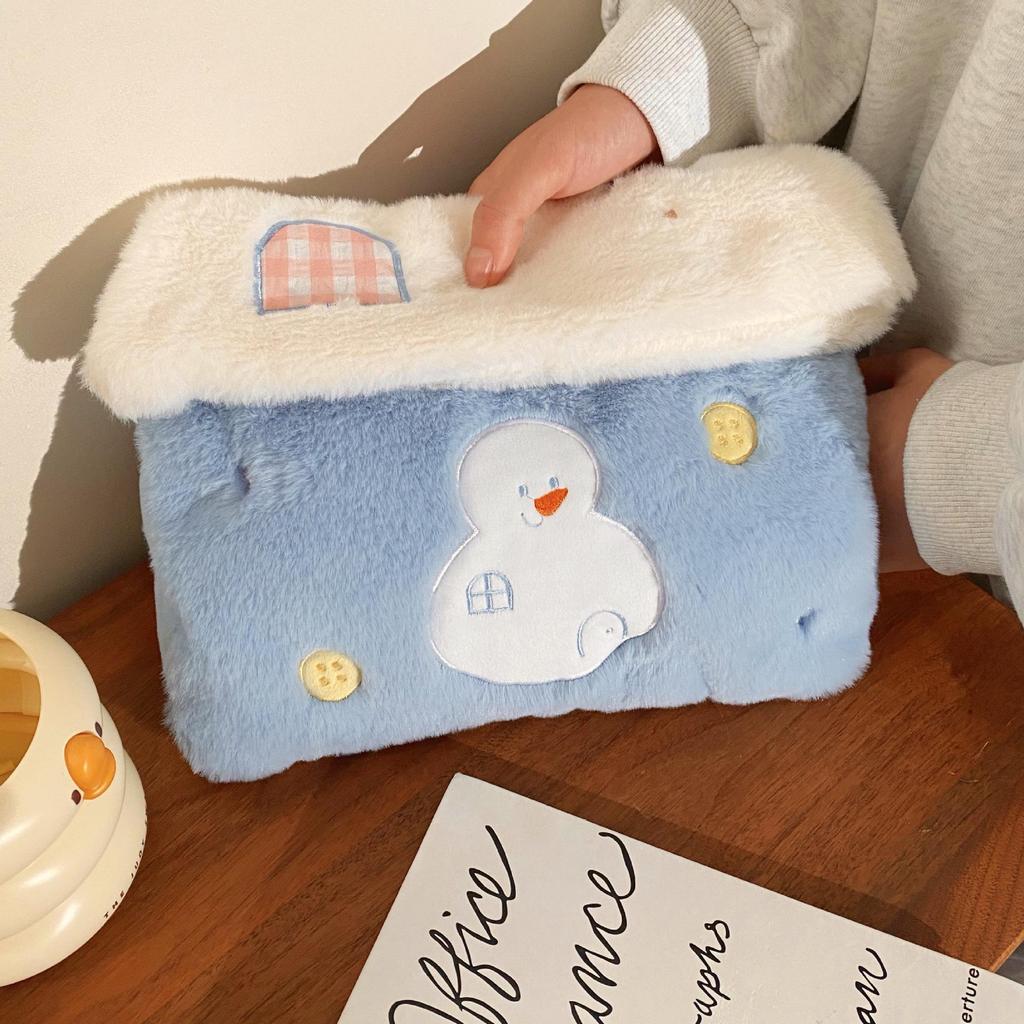 Portable Cute Electric Hot Water Bottle - Explosion-Proof, Water Injection-Free Warmer for Students and Women