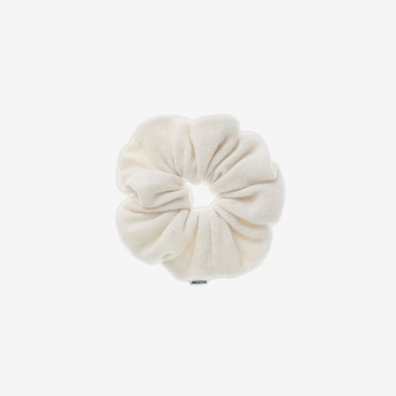 

MUKHA КАШЕМИРОВАЯ ВЯЗАНАЯ РЕЗИНКА ДЛЯ ВОЛОС БОЛЬШАЯ (Слоновая кость) IVORY