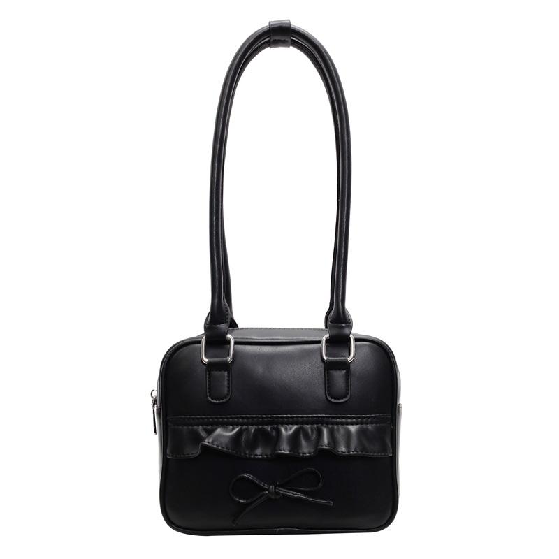 

Bow Bag Handbag Women s New Fashion Commuter Casual Shoulder Bag чёрный