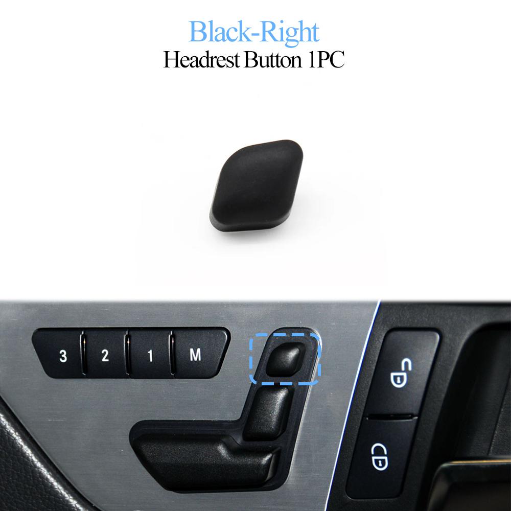 Car Front Seat Headrest Button Adjustment Switch Control Button For Mercedes Benz C GLK E Class W204 C204 X204 W212 W207 W166