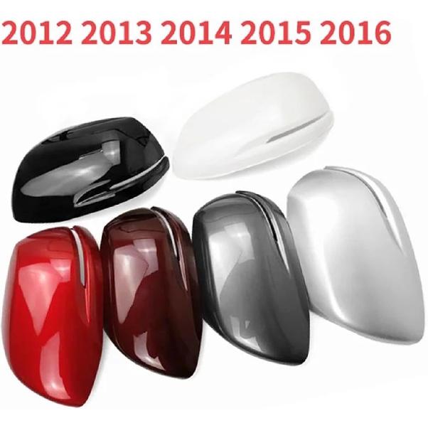 Rearview Mirror Housing Paint is Suitable Compatible for Honda CRV CR-V 2012 2013 2014 2015 2016 Rearview Mirror Cover(Burgundy Left)