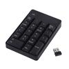 2.4GHz Wireless USB Numeric Keypad Numpad Number 18 Keys Laptop PC New Black
