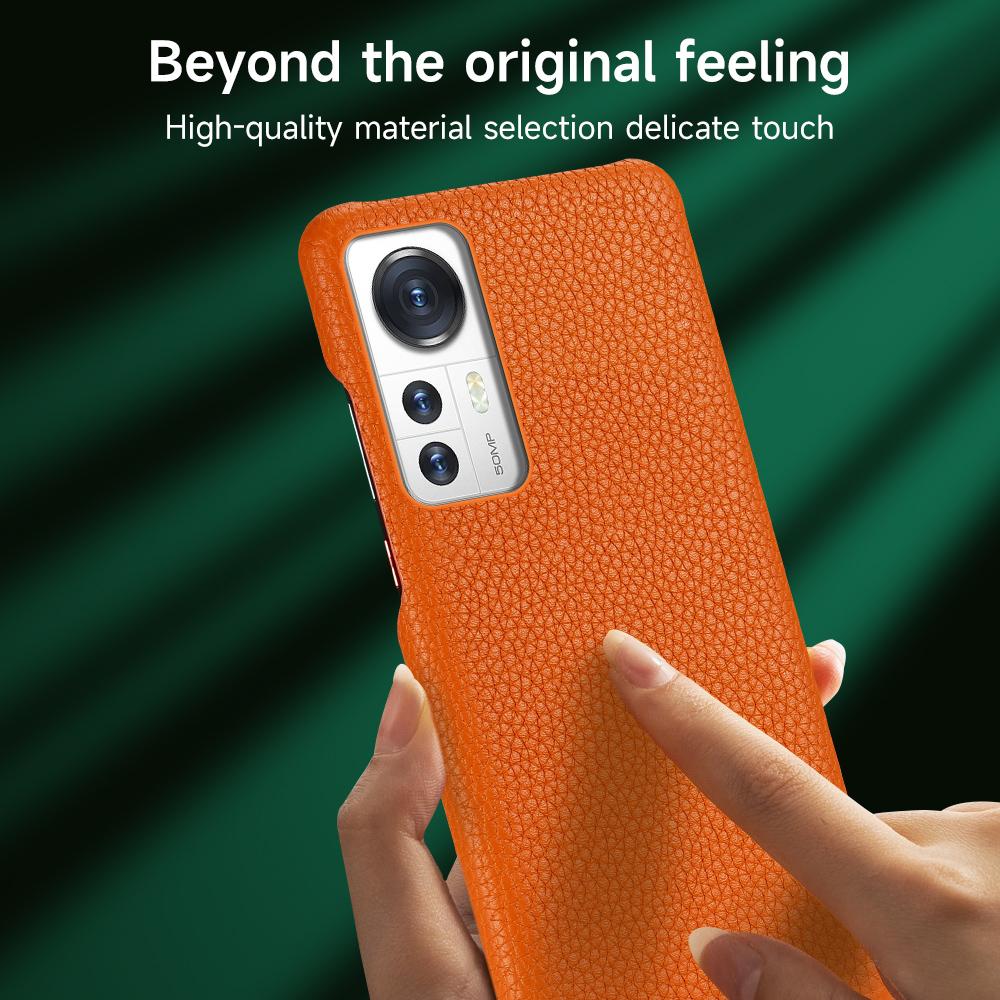 Etui na telefon z prawdziwej skóry bydlęcej dla Xiaomi Mi 13T Pro Poco X6 Pro Redmi Note 13 Pro Plus Ochrona połowiczna Tylna okładka