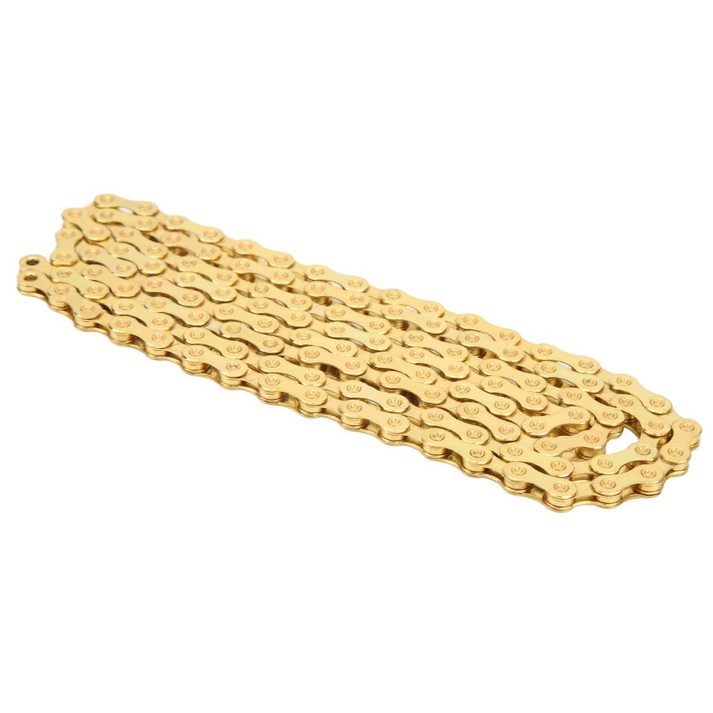 Bike Chain 12 Speed Mountain Road Bike Chain Variable Speed Chain Replacement Parts Gold