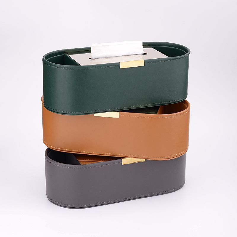 Creative Nordic Tissue Boxes Living Room Desktop Tissue Box Restaurant Napkin Storage Case Modern Decoration Organize Case