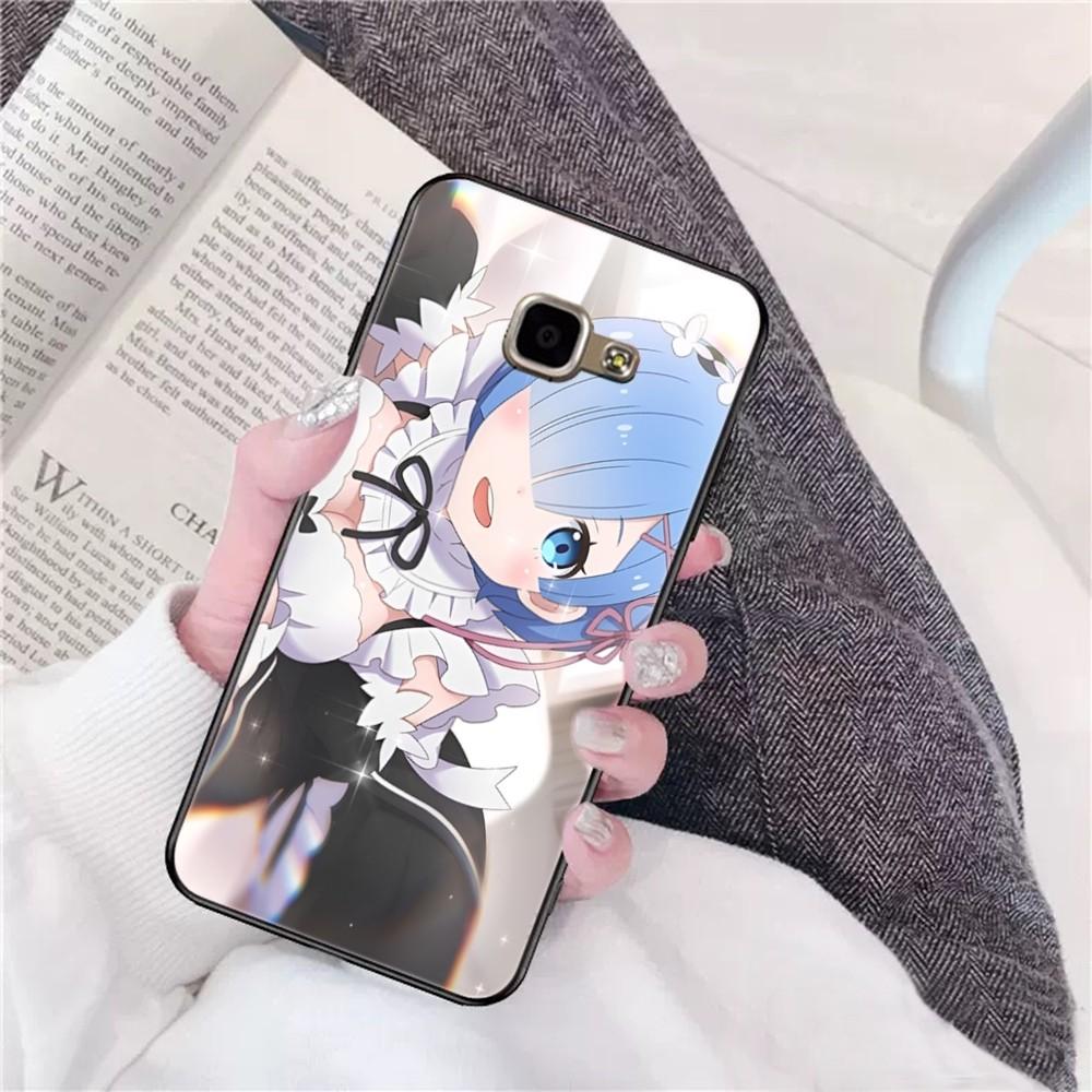 ReZERO Ram Rem Phone Case For Samsung A 10 11 12 13 20 21 22 30 31 32 40 51 52 53 70 71 72 73 91 13 shell