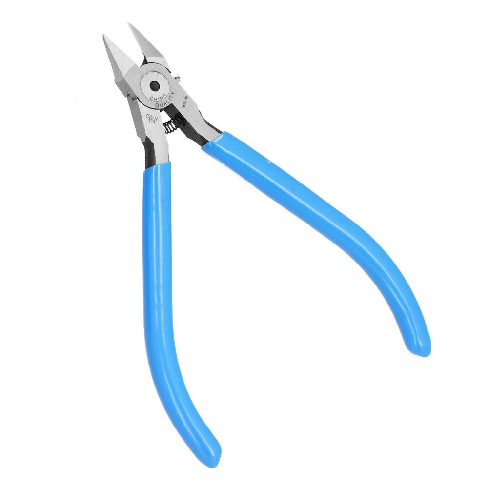 Machined Steel Diagonal Cutting Pliers 4.9 Inch Electrical Wire Cutter Electrical Wire Trimming