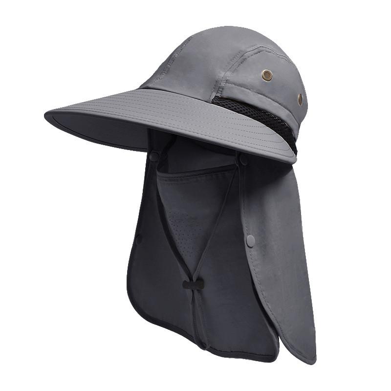 Fisherman Hat Summer Sun Protection Wide Brim Cap For Outdoor Hiking And Beach